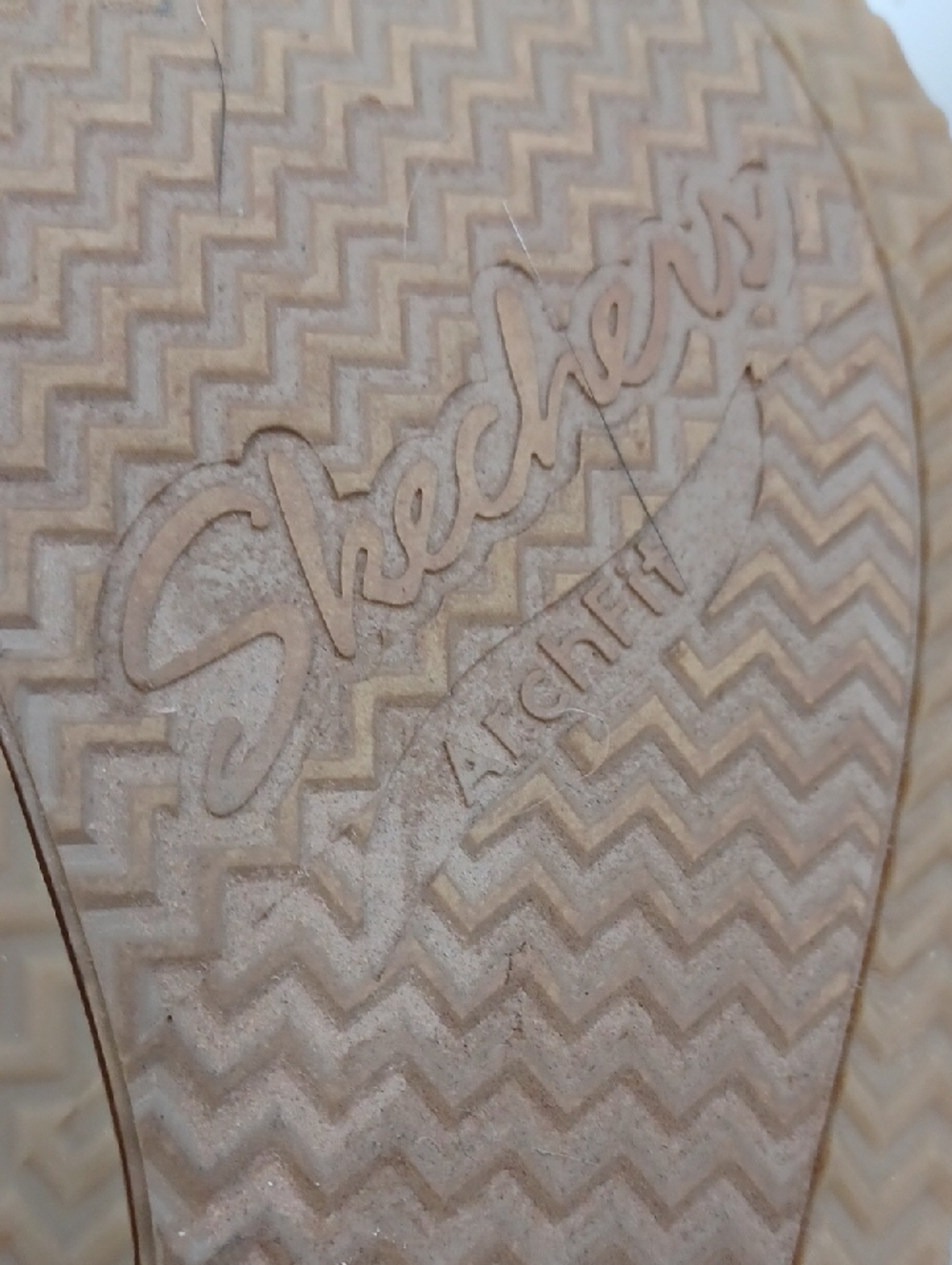 Skechers Beverlee Arch Fit Always Classy Rose Gold Wedge Sandal - Picture 11 of 12